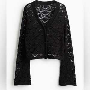 H&M Pointelle knit cardigan